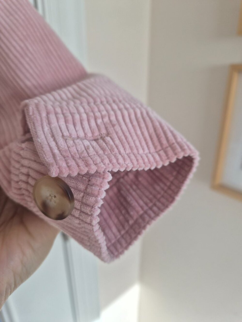 [Sezane] Will Jacket - Pink Creation, Corduroy, Size L - Picture 9 of 14